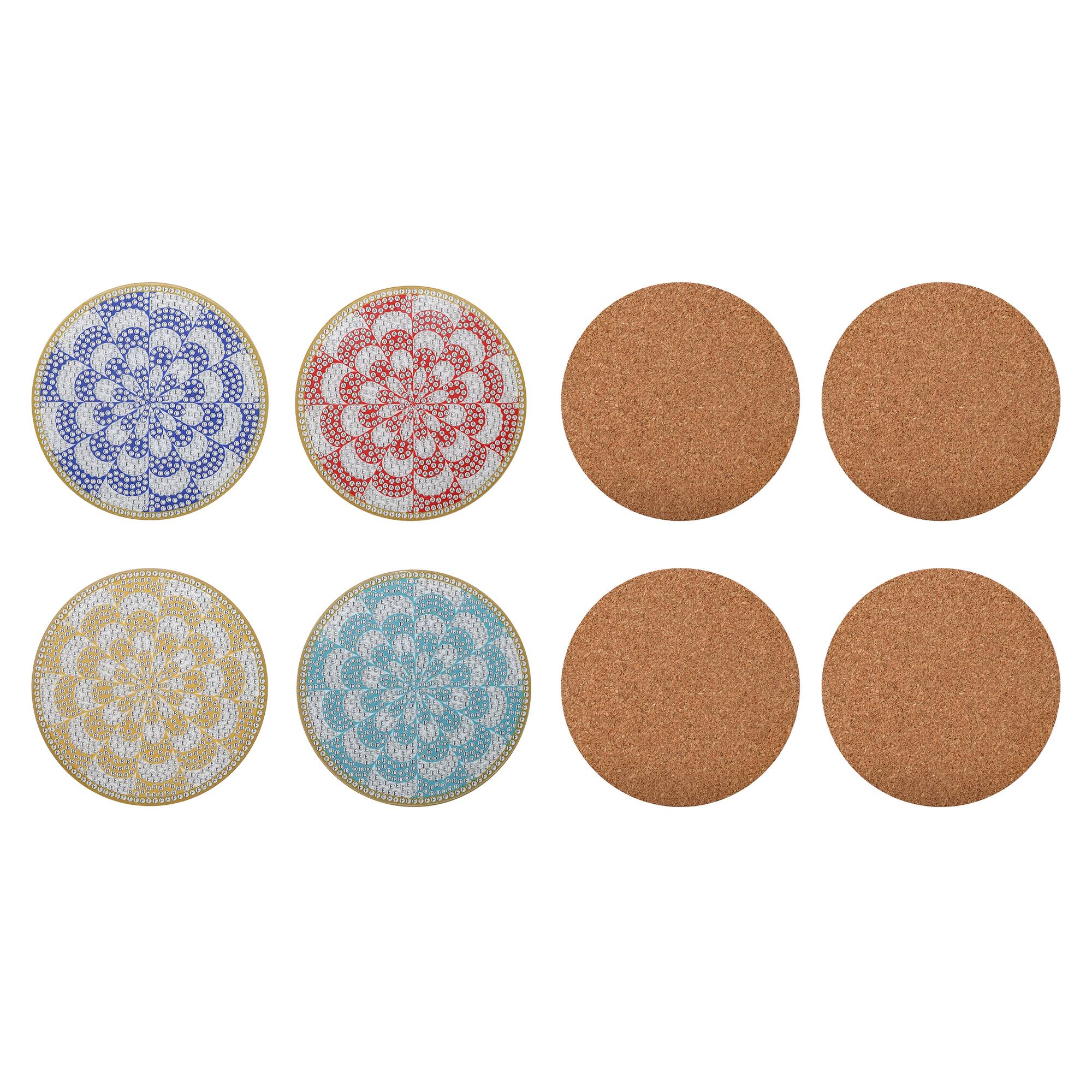 Jonathan Adler x Michaels Round Flower Diamond Art Coaster Kit